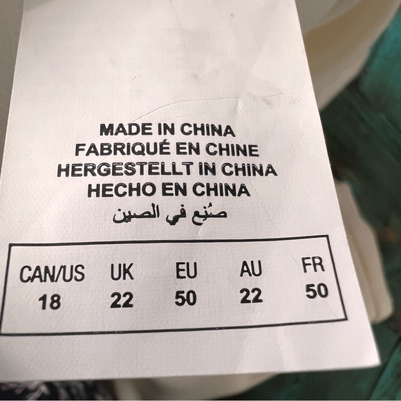 Addition Elle White High Rise Wide Leg Pants Size 18 NWT - Picture 12 of 13